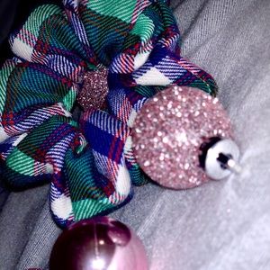 Plaid Christmas Scrunchy
